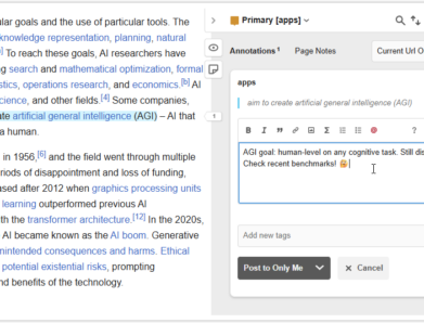 掌握AI研究：使用Visual Paradigm Annotator標註與整理網絡洞察