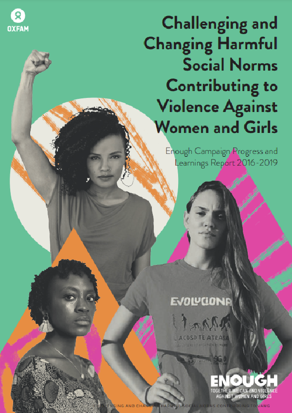 Challenging and changing harmful social norms contributing to violence against women and girls