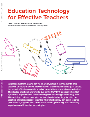 Education Technology for Effective Teachers