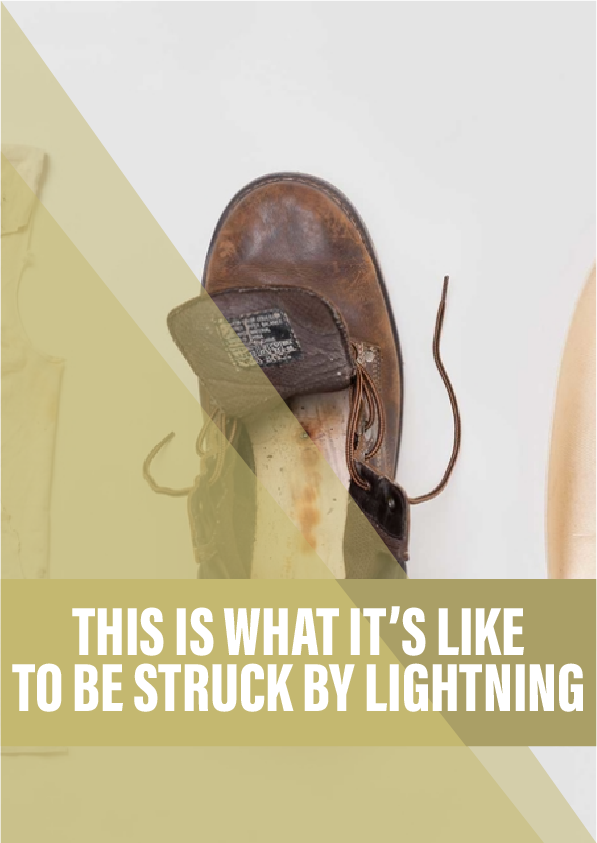 This is what it’s like to be struck by lightning