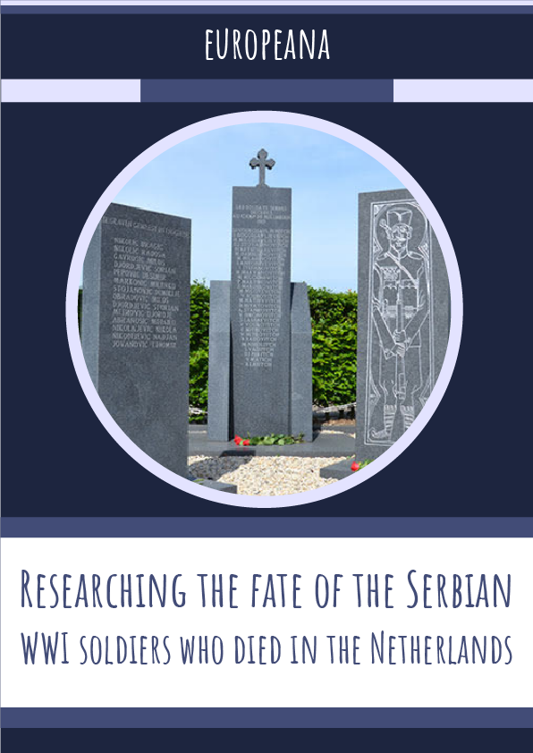 Researching the fate of the Serbian WWI soldiers who died in the Netherlands