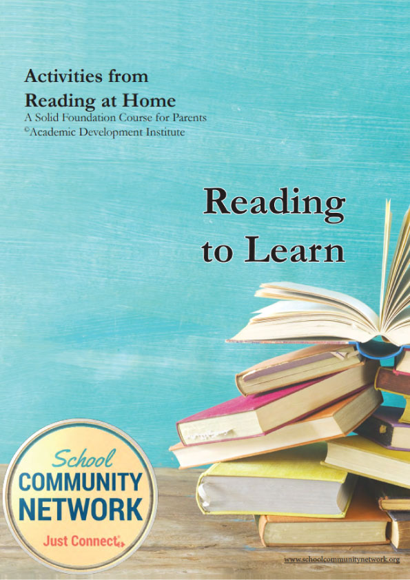 Activities from Reading at Home - Reading to Learn