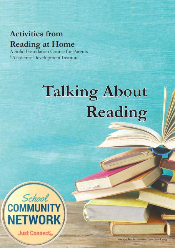 Activities from Reading at Home – Talking About Reading