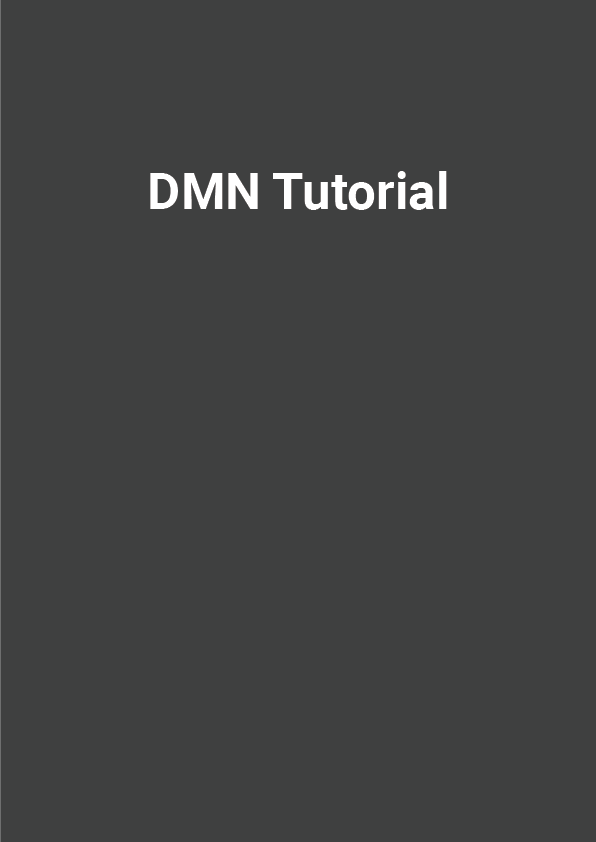 DMN Tutorial