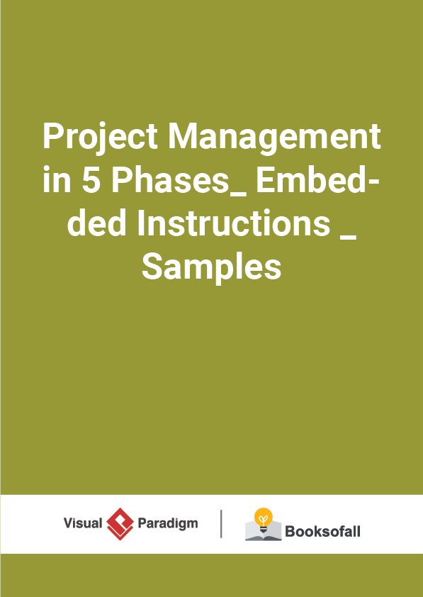 Project Management in 5 Phases_ Embedded Instructions _ Samples