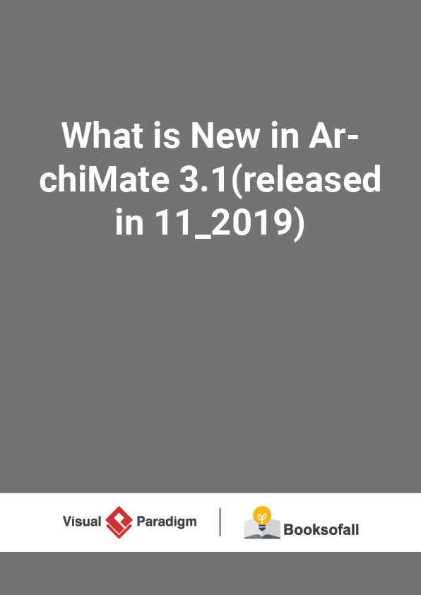 What is New in ArchiMate 3.1 (released in 11_2019)