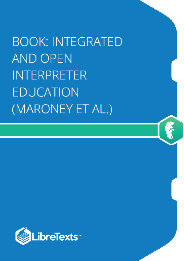 Integrated and Open Interpreter Education (Maroney et al.)