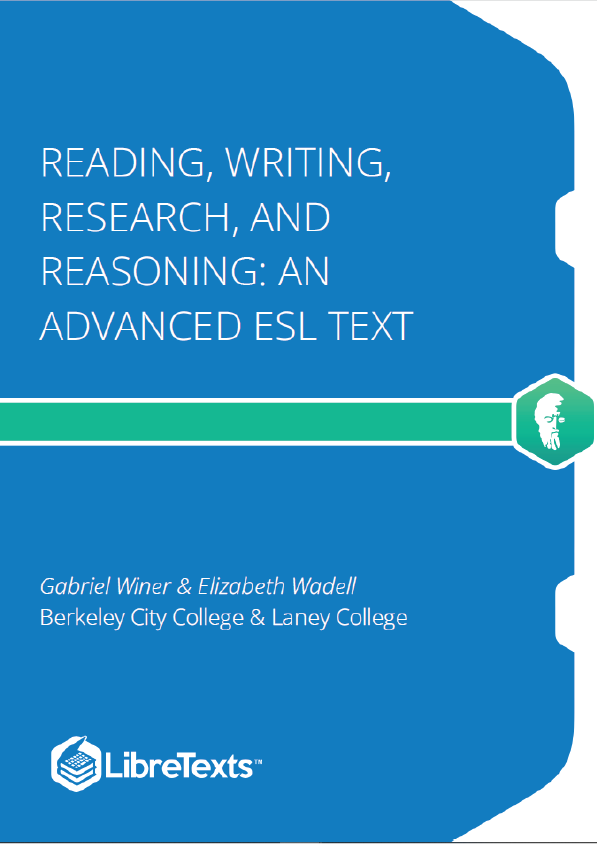 Reading, Writing, Research, and Reasoning An Advanced ESL Text