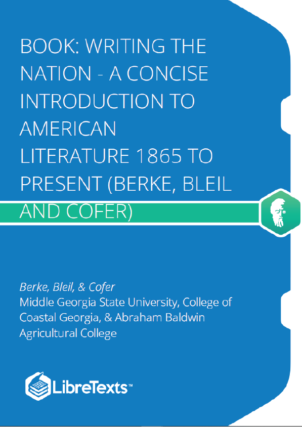 Writing the Nation - A Concise Introduction to American Literature 1865 to Present (Berke, Bleil and Cofer)