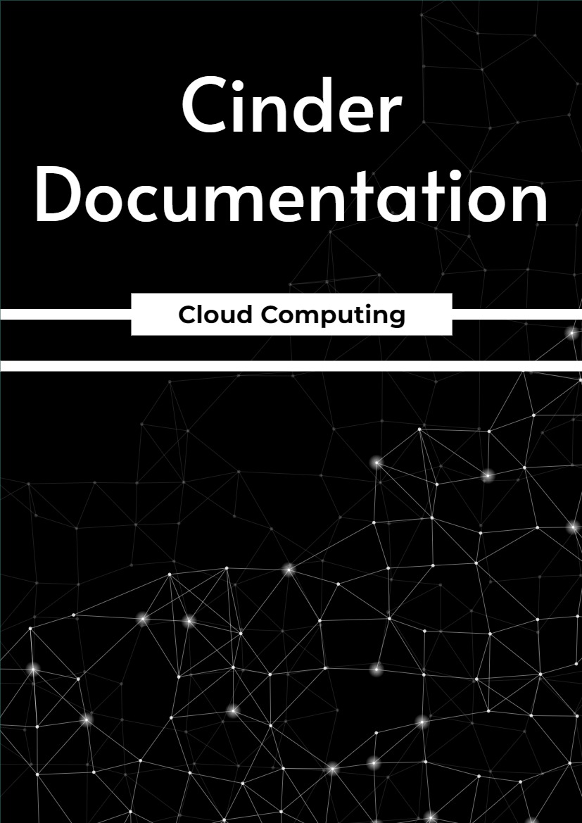 Cinder Documentation