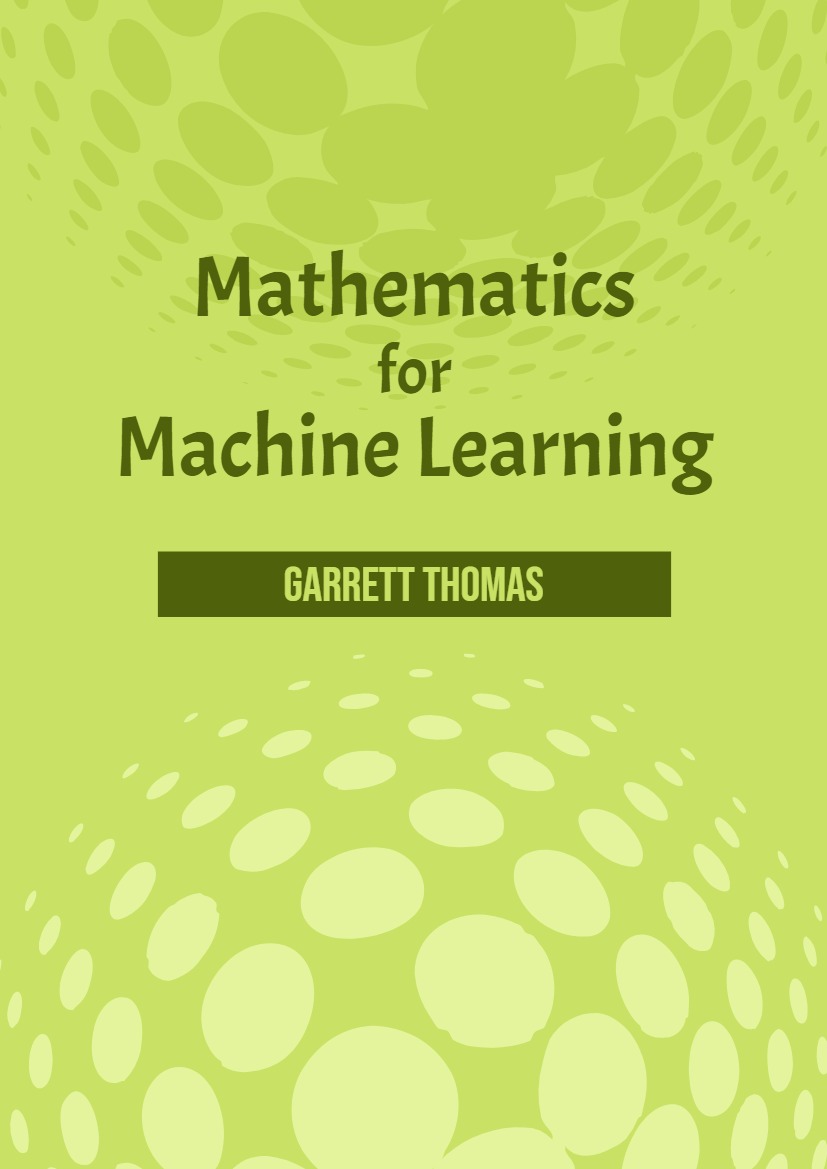 Mathematics for Machine Learning