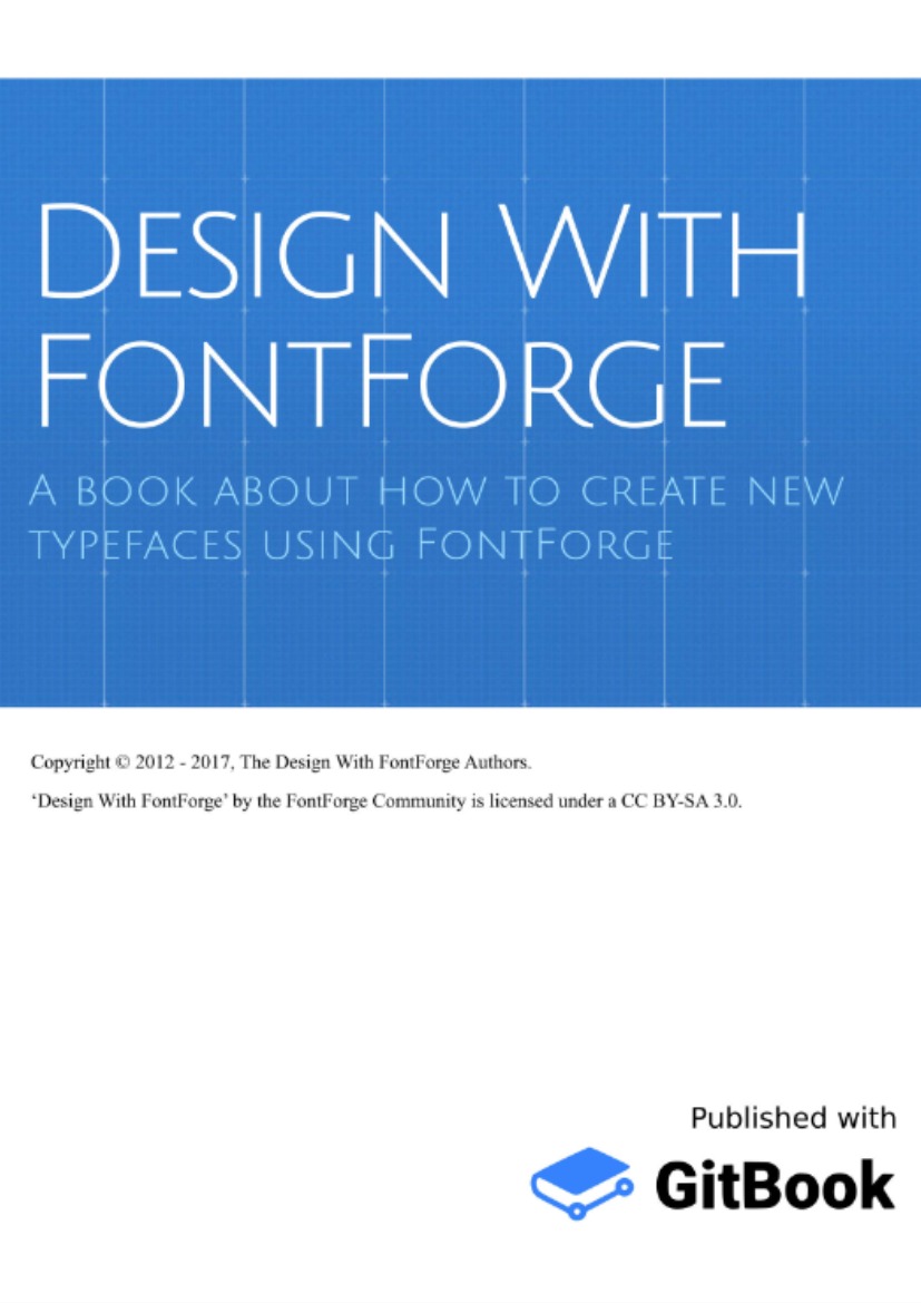 Design With FontForge