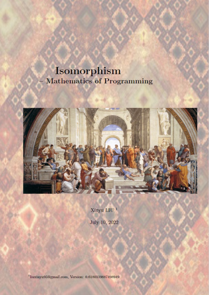 Isomorphism – Mathematics of Programming