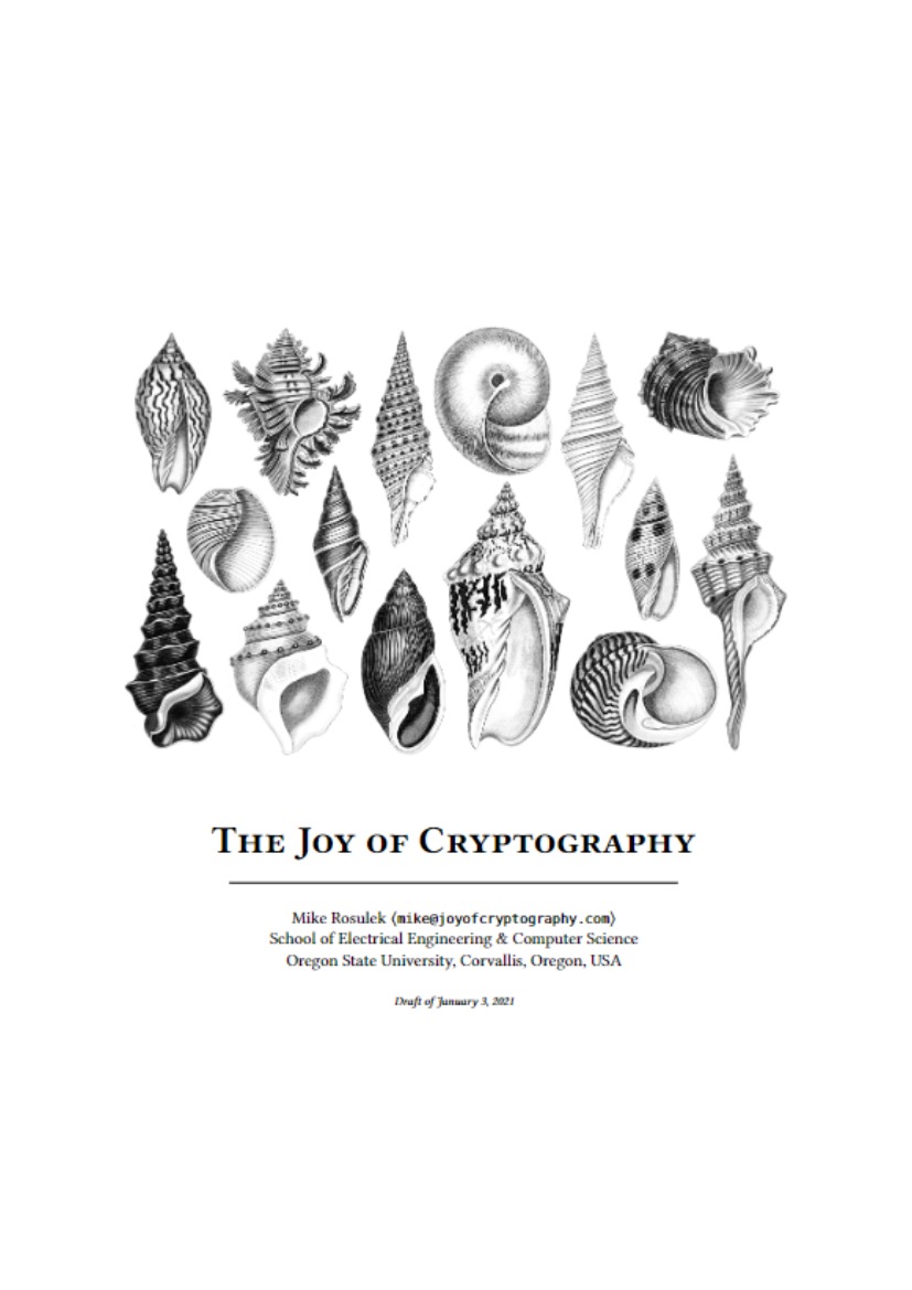 The Joy of Cryptography