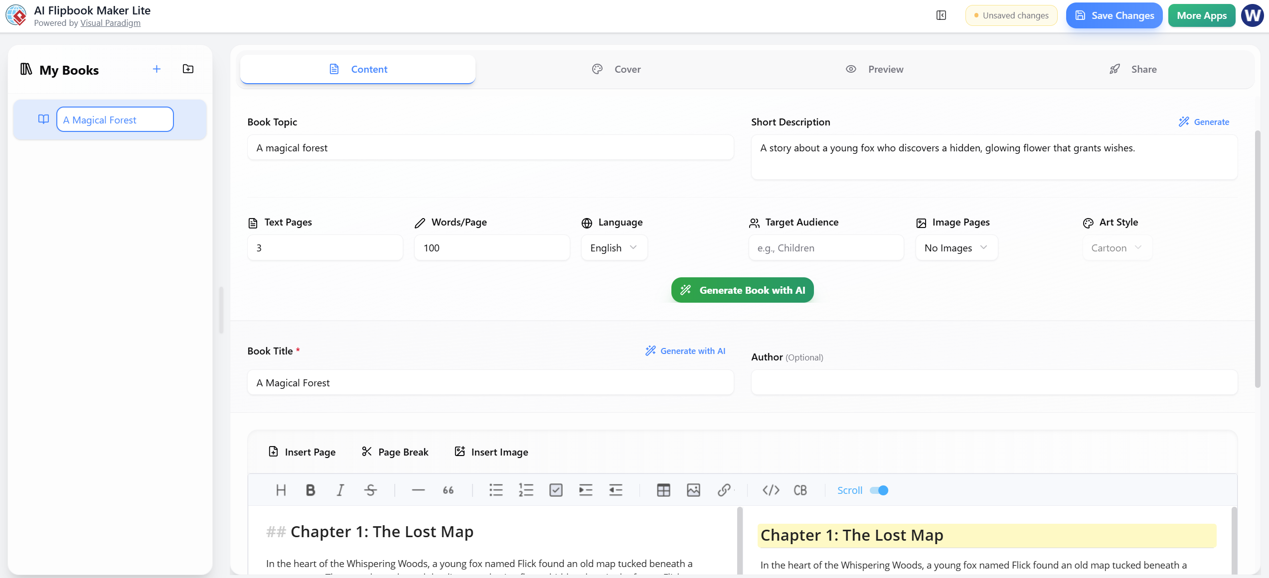 AI Flipbook Maker Lite: Complete Step-by-Step Operation Guide