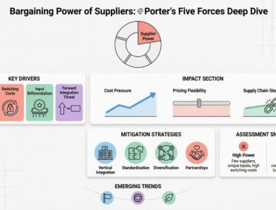Bargaining Power of Suppliers: A Five Forces Deep Dive