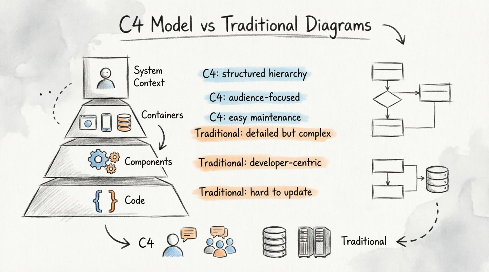 C4 Model vs. Traditional Diagrams: What Architects Need to Know
