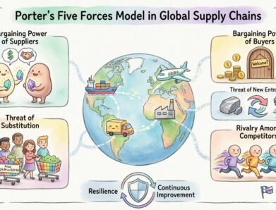 Five Forces Model in Global Supply Chains