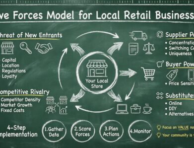 Five Forces Model for Local Retail Businesses