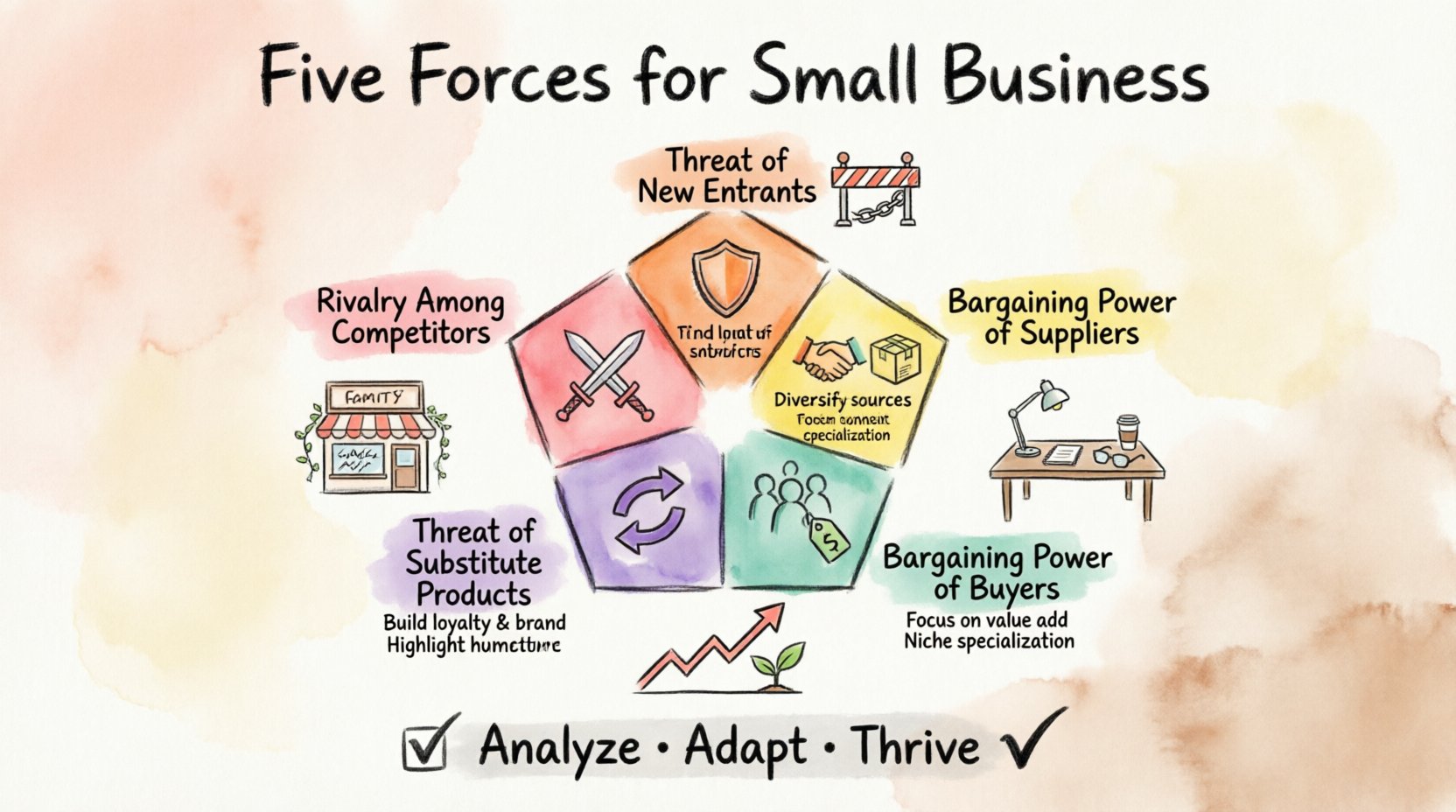 Five Forces Model Q&A: Answers for Sole Proprietors and Family Businesses