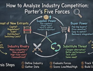 How to Analyze Industry Competition Using the Five Forces