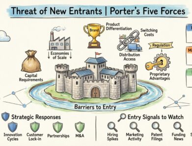 Understanding the Threat of New Entrants in the Five Forces