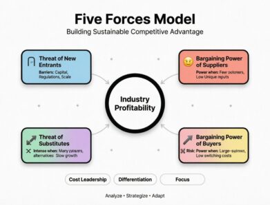 Five Forces Model: Building a Sustainable Competitive Advantage